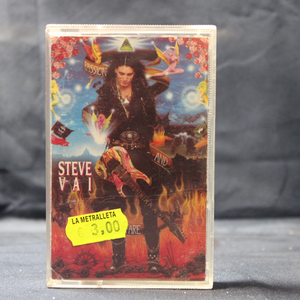 STEVE VAI - PASSION AND WARFARE - CASETE