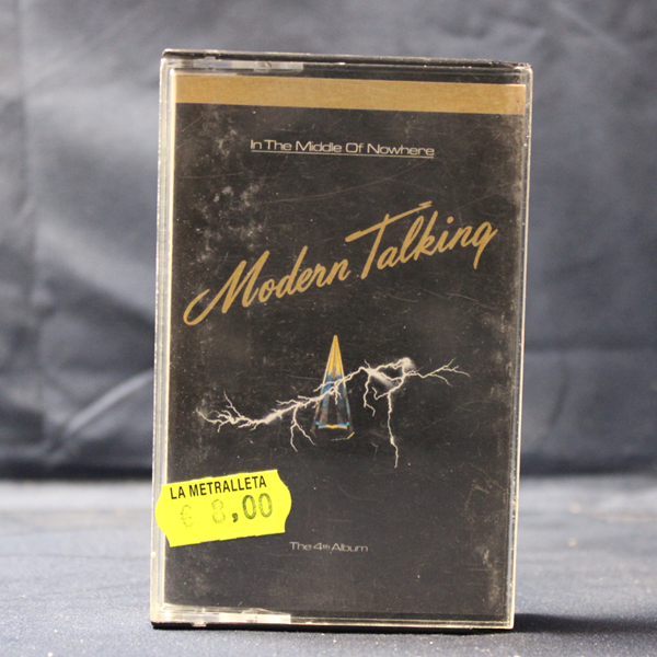 MODERN TALKING – IN THE MIDDLE OF NOWHERE - THE 4TH ALBUM - CASETE