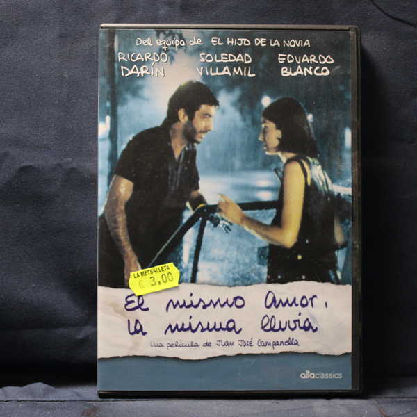 EL MISMO AMOR, LA MISMA LLUVIA - DVD
