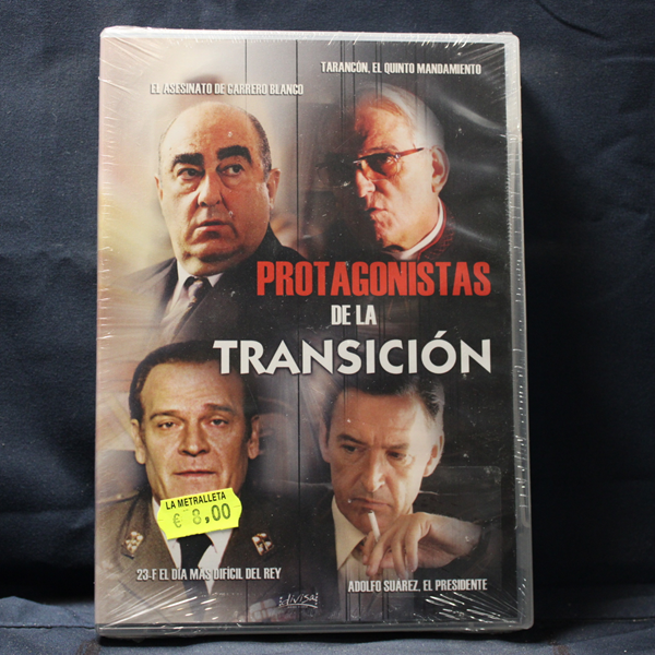 PROTAGONISTAS DE LA TRANSICIÓN - 4 DVD