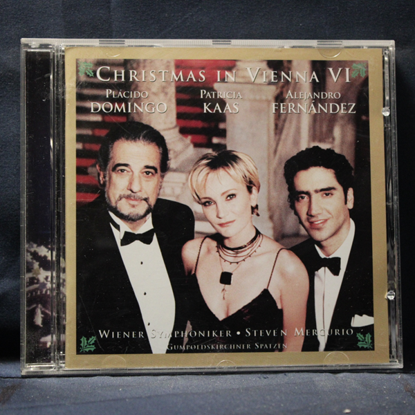 PLÁCIDO DOMINGO, PATRICIA KAAS, ALEJANDRO FERNÁNDEZ, WIENER SYMPHONIKER, STEVEN MERCURIO, GUMPOLDSKIRCHNER SPATZEN – CHRISTMAS IN VIENNA VI - CD