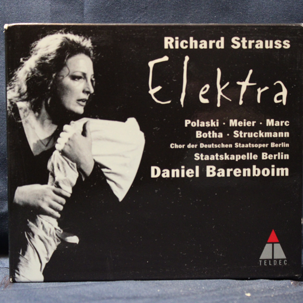 RICHARD STRAUSS - POLASKI · MEIER · MARC · BOTHA · STRUCKMANN · CHOR DER DEUTSCHEN STAATSOPER BERLIN · STAATSKAPELLE BERLIN · DANIEL BARENBOIM – ELEKTRA - 2 CD