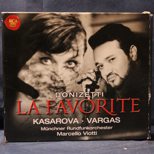 DONIZETTI - KASAROVA, VARGAS, MÜNCHNER RUNDFUNKORCHESTER, MARCELLO VIOTTI – LA FAVORITE - 2 CD