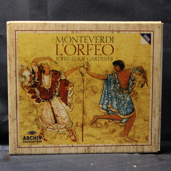 MONTEVERDI - JOHN ELIOT GARDINER – L'ORFEO - 2 CD