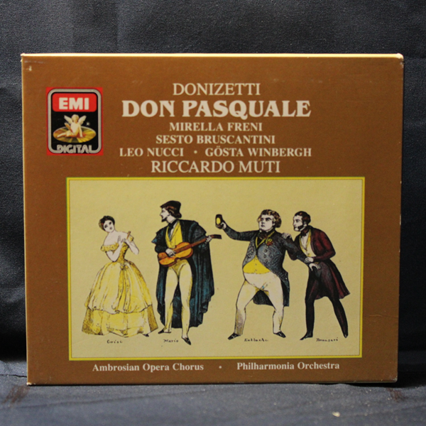 DONIZETTI, MIRELLA FRENI, SESTO BRUSCANTINI, LEO NUCCI ∙ GÖSTA WINBERGH, RICCARDO MUTI – DON PASQUALE - 2 CD