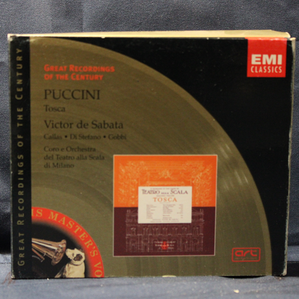 PUCCINI / VICTOR DE SABATA, CALLAS, DI STEFANO, GOBBI, CORO E ORCHESTRA DEL TEATRO ALLA SCALA DI MILANO – TOSCA - 2 CD