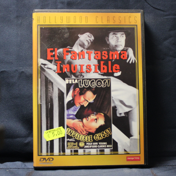 EL FANTASMA INVISIBLE - DVD