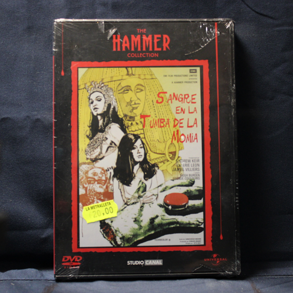SANGRE EN LA TUMBA DE LA MOMIA - DVD