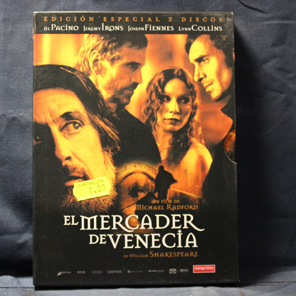 EL MERCADER DE VENECIA - 2 DVD