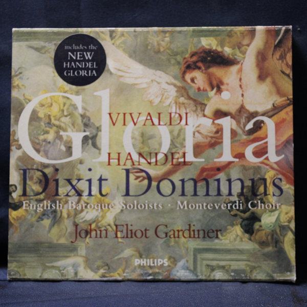 VIVALDI, HANDEL / ENGLISH BAROQUE SOLOISTS, MONTEVERDI CHOIR, JOHN ELIOT GARDINER – GLORIA / DIXIT DOMINUS - CD