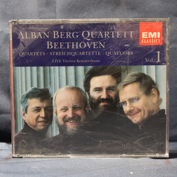 BEETHOVEN - ALBAN BERG QUARTETT – QUARTETS VOL. 1 (LIVE VIENNA KONZERTHAUS) - 4 CD
