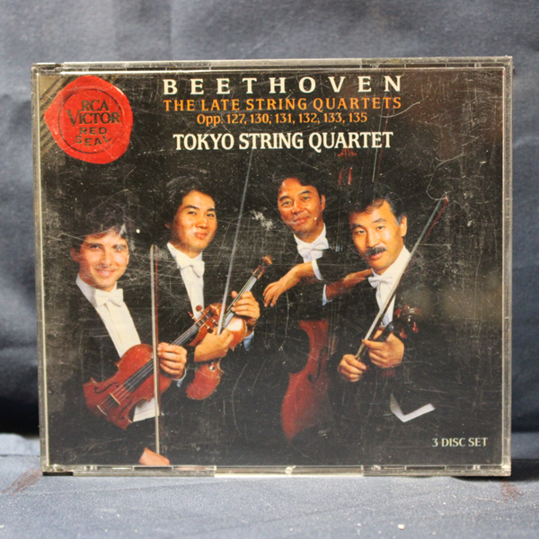 BEETHOVEN - TOKYO STRING QUARTET – THE LATE STRING QUARTETS - 3 CD