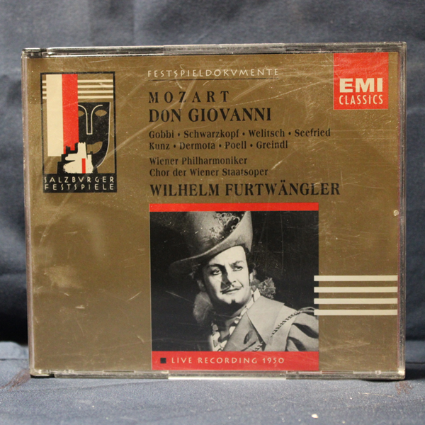 MOZART, WILHELM FURTWÄNGLER – DON GIOVANNI - 3 CD