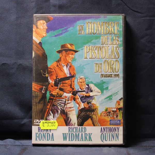 EL HOMBRE DE LAS PISTOLAS DE ORO - DVD