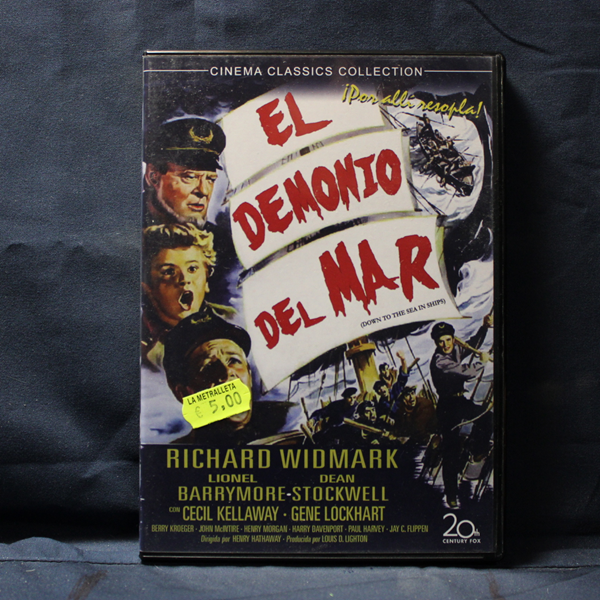 EL DEMONIO DEL MAR - DVD