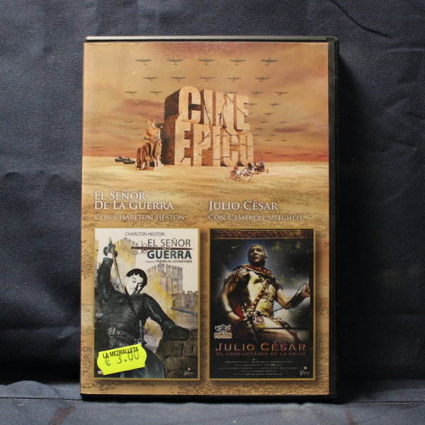 EL SEÑOR DE LA GUERRA / JULIO CÉSAR - DVD