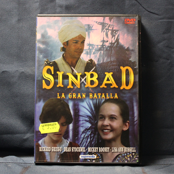 SINBAD LA GRAN BATALLA - DVD