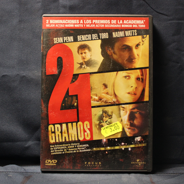 21 GRAMOS - DVD