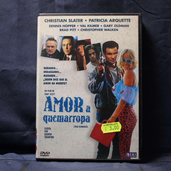 AMOR A QUEMARROPA - DVD