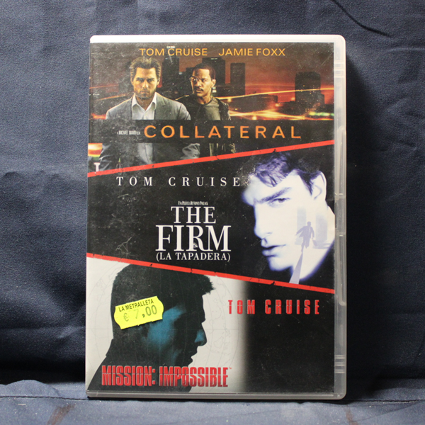 COLLATERAL / THE FIRM (LA TAPADERA) / MISSION: IMPOSSIBLE - 3 DVD