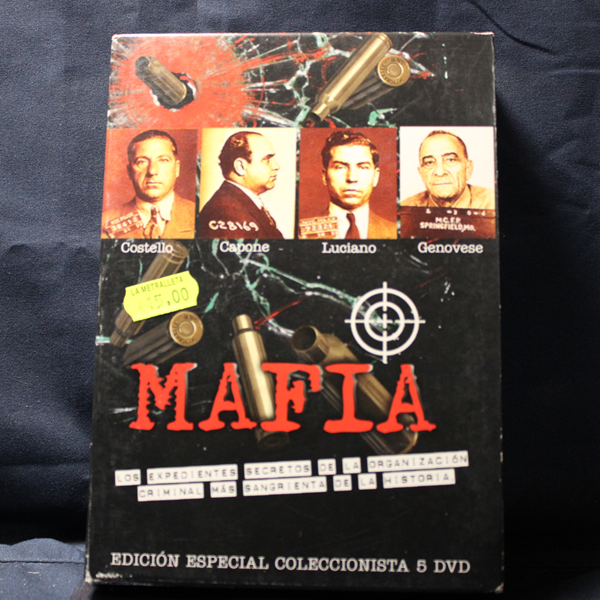 MAFIA - LOS EXPEDIENTES SECRETOS DE LA  ORGANIZACIÓN CRIMINAL MÁS SANGRIENTA DE LA HISTORIA - 5 DVD