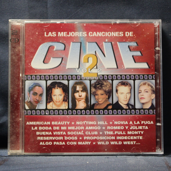 VARIOS – LAS MEJORES CANCIONES DE CINE - VOL 2 - 2 CD