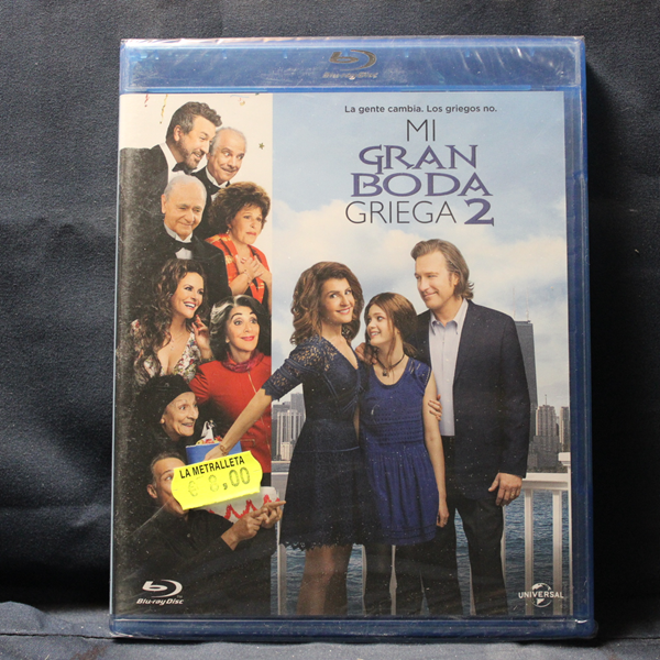 MI GRAN BODA GRIEGA 2 - BLU-RAY