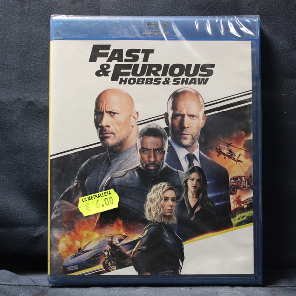 FAST & FURIOUS HOBBS & SHAW - BLU-RAY