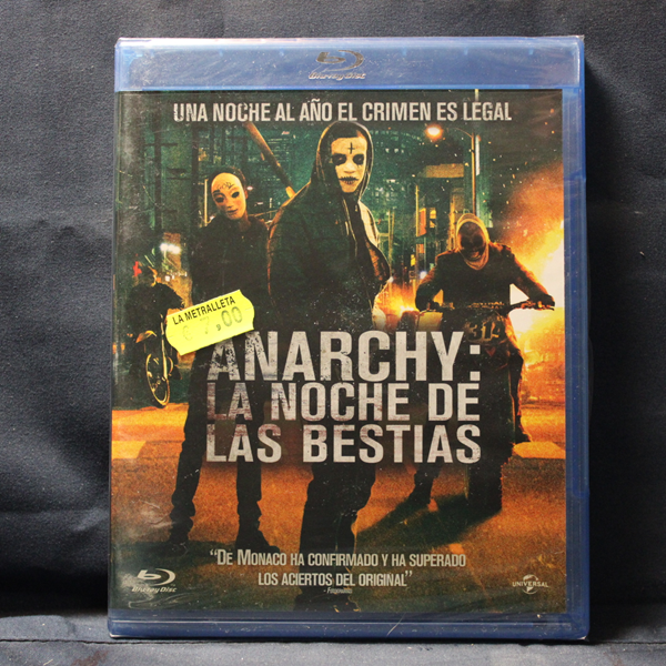 ANARCHY: LA NOCHE DE LAS BESTIAS - BLU-RAY