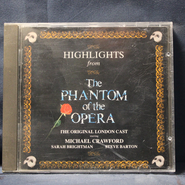 THE ORIGINAL LONDON CAST – HIGHLIGHTS FROM THE PHANTOM OF THE OPERA - CD