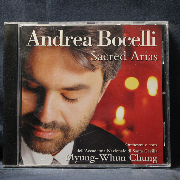 ANDREA BOCELLI, ORCHESTRA E CORO DELL'ACCADEMIA NAZIONALE DI SANTA CECILIA, MYUNG-WHUN CHUNG – SACRED ARIAS - CD